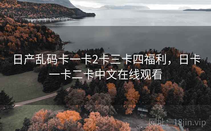 日产乱码卡一卡2卡三卡四福利，日卡一卡二卡中文在线观看