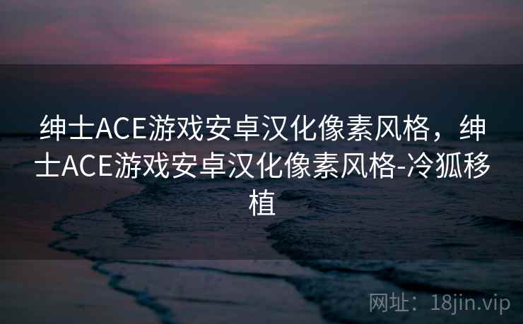 绅士ACE游戏安卓汉化像素风格，绅士ACE游戏安卓汉化像素风格-冷狐移植