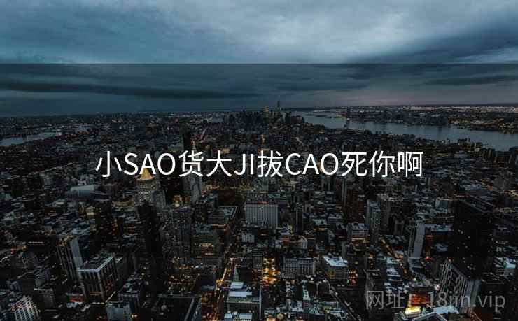 小SAO货大JI拔CAO死你啊